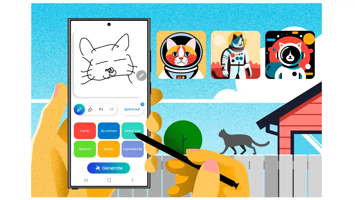 Galaxy AI Kreativitas
