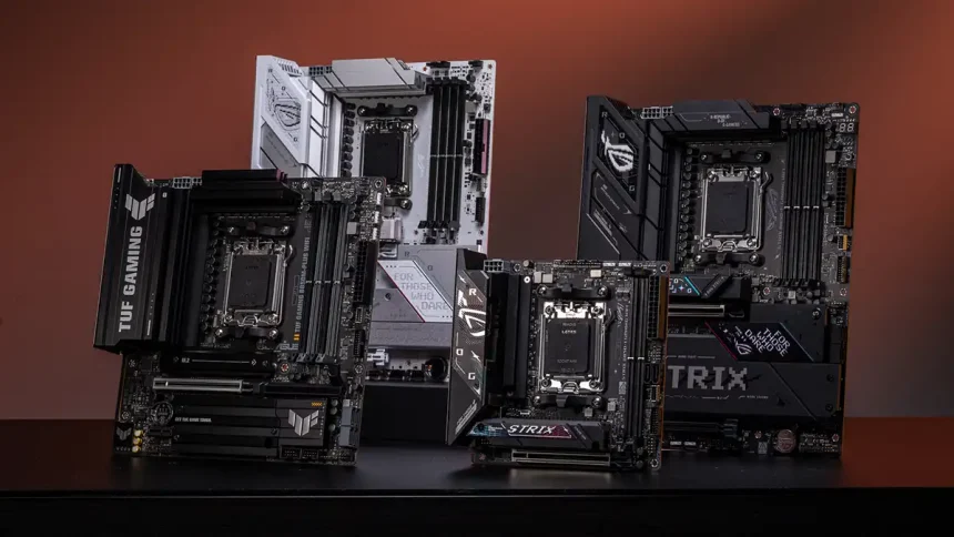 Motherboard ROG B840 dan B850