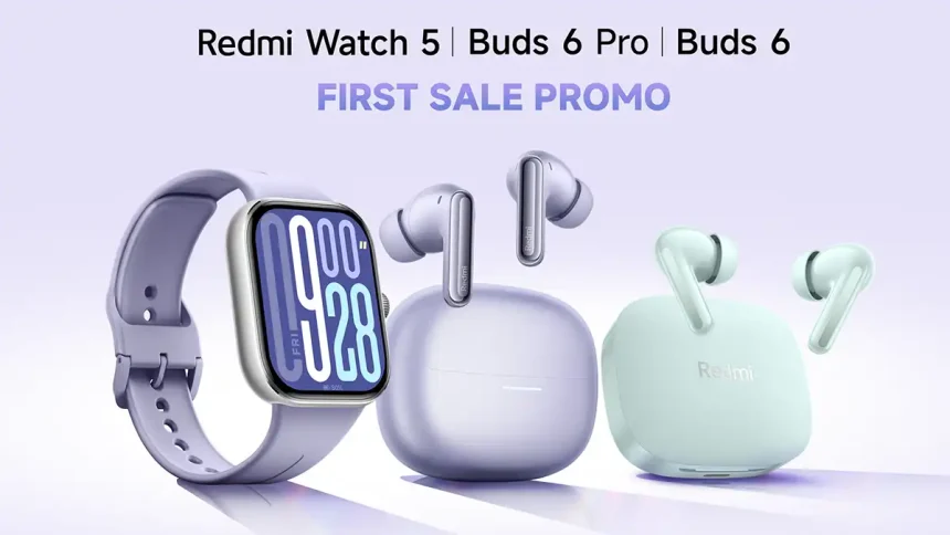 Redmi Buds 6 Series dan Redmi Watch 5
