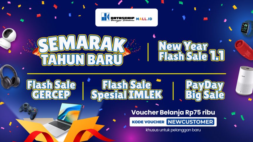 Datascrip Semarak Tahun Baru Seru