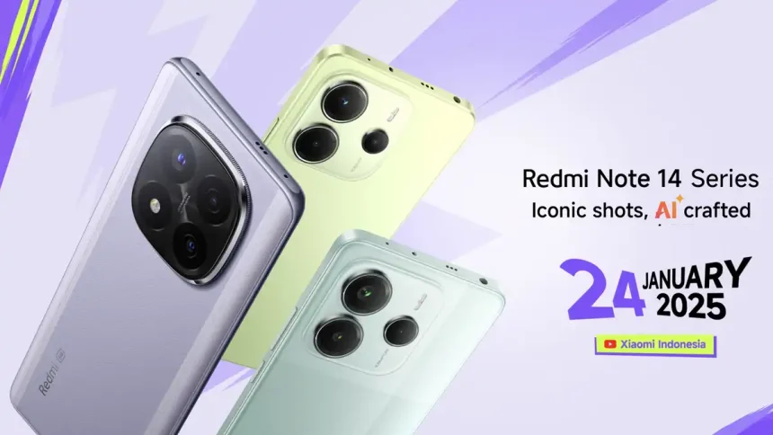 Tanggal Rilis Redmi Note 14 Series di Indonesia