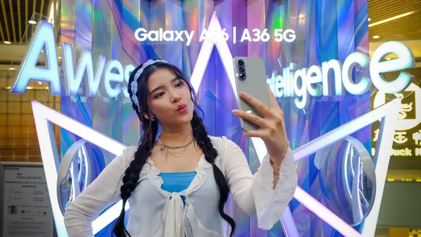 Jajal Galaxy A36 5G dan Galaxy A56 5G di Awesome Space