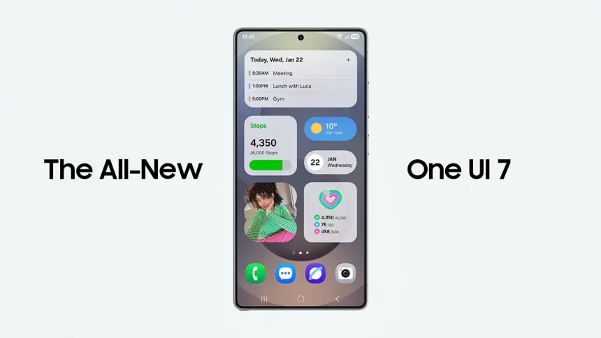 Update One UI 7 di Samsung Lawas