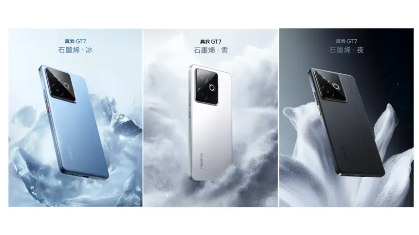 realme GT7 Desain