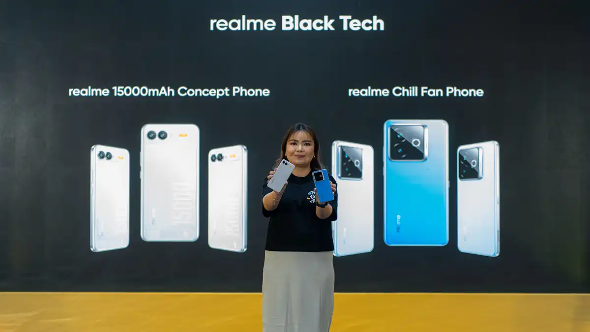 realme Black Tech di 828 Fan Festival