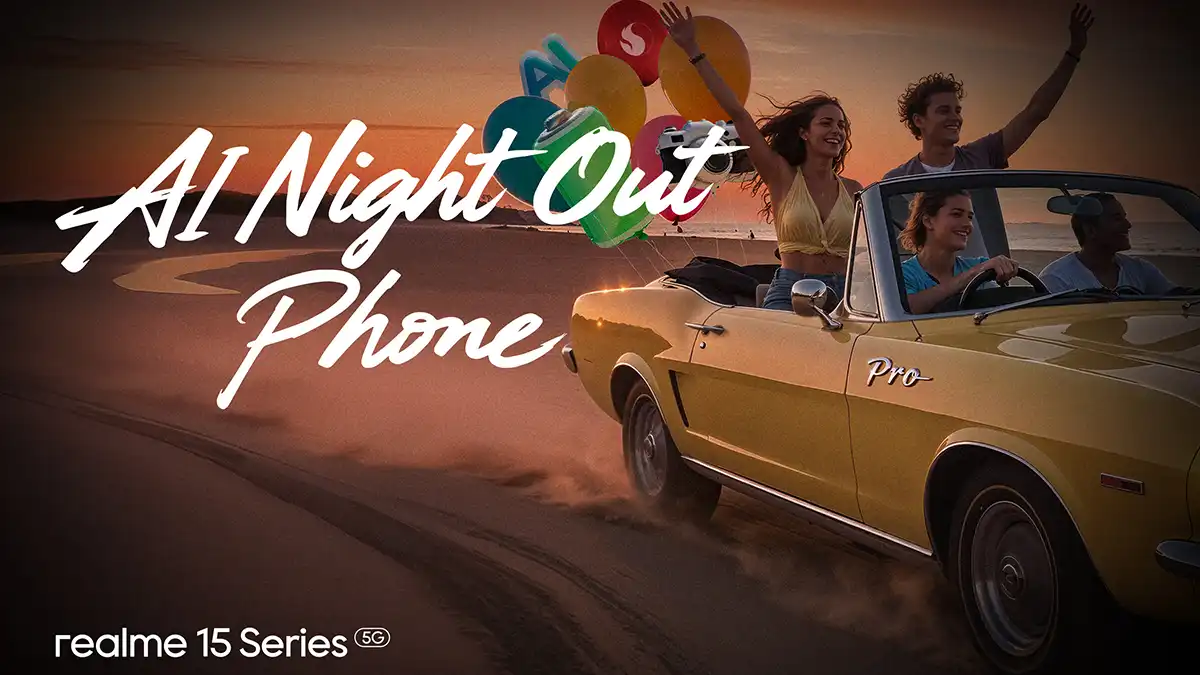 AI Night Out Phone realme 15 Series 5G