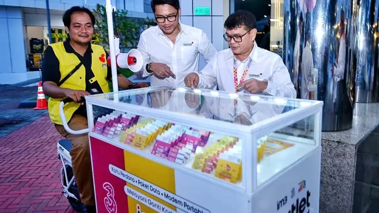 Sepeda Listrik Oling Indosat